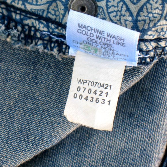 J.Jill Tried & True Fit Slim Leg Slash Pkts Sz 10 - Picture 6 of 6